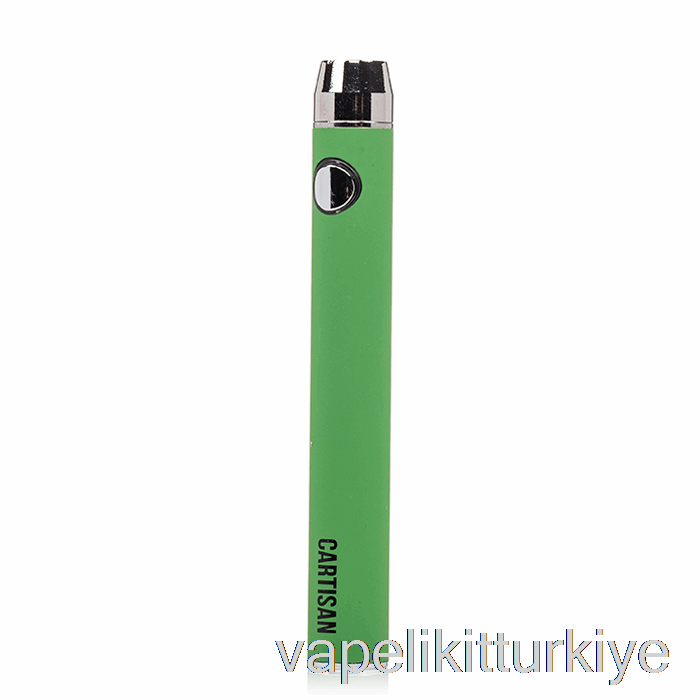 Elektronik Sigara Kalemi Vape Mate Cartisan Düğmesi Vv 900 çift şarj 510 Pil [mikro] Yeşil
